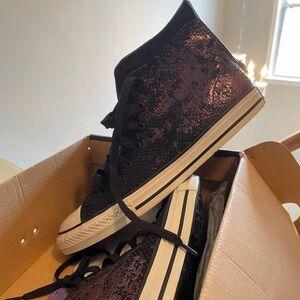 Brand new never worn converse
